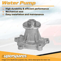 Superspares Water Pump for Holden Shuttle WRF 1.8L SOHC 8V 4ZB1 4Cyl Petrol