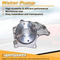 Superspares Water Pump for Isuzu NKR200 BIGHORN 3.1L OHV 8V 4JG2/T 4Cyl Diesel