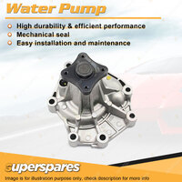 Superspares Water Pump for Hyundai H1 TQ 2.5L DOHC 16V D4CB 4Cyl Petrol 07-On