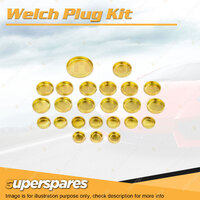 Welch Welsh Plug Kit for Holden Commodore VL Berlina Calais 3.0L 12V SOHC