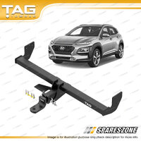 TAG Heavy Duty Towbar for Hyundai Kona OS OSE OSI 1.6L 2.0L 1300kg Capacity