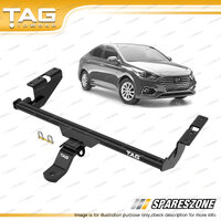 TAG Standard Duty Towbar for Hyundai Accent RB 1.4L 1.6L 10-19 1000kg Capacity