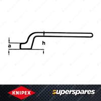 Knipex Ring Spanner Insualted VDE - 13mm Width Across Flats Chrome-plated