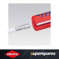 Knipex Coax Stripping Tool - for Dismantling & Stripping Coax Cables 100mm Long