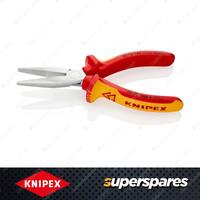 Knipex Long Nose Plier - with Long Trapezoidal Jaw Chrome-plated Head 160mm Long