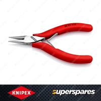 Knipex Electronics Plier - 115mm with Half-round Jaws & Plastic Coating Handle