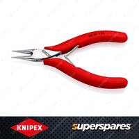 Knipex Electronics Plier - 115mm with Round Pointed Jaw & Plastic Coating Handle