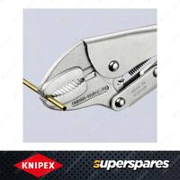 Knipex Grip Plier - Length 250mm with Adjustment Screw & Release Lever