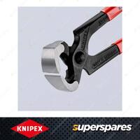 Knipex Carpenters Pincer - 210mm with Striking Face to Hammer Down Nails