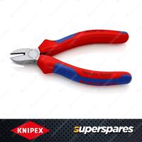 Knipex Diagonal Cutter - Length 125mm Cutting Soft & Hard Wire with Bevel