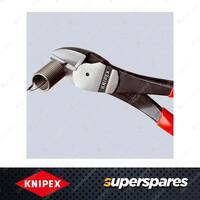 Knipex High Leverage Diagonal Cutter - Length 180mm with Plastic Coated Handles