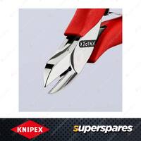 Knipex Electronics Diagonal Cutter - Length 115mm Round Head with Bevel