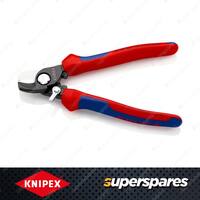 Knipex Cable Shears - with Opening Spring Multi-component Grips Handles 165mm