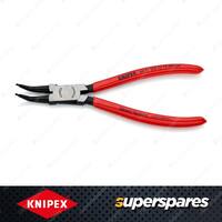 Knipex Circlip Pliers 45 Degree Bent - 180mm for Internal Circlips in Bore Holes