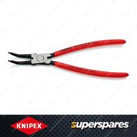 Knipex Circlip Pliers 45 Degree Bent - 225mm for Internal Circlips in Bore Holes