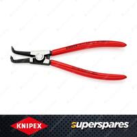 Knipex Circlip Plier 90 Degree Bent - 200mm Long for External Circlips on Shafts