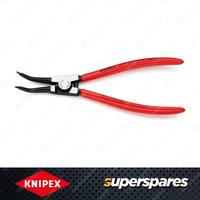 Knipex Circlip Plier 45 Degree Bent - 210mm Long for External Circlips on Shafts