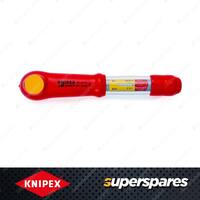 Knipex 1000V Insulated Torque Wrench 3/8 Inch Drive - Reversible Head Design