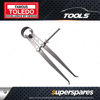 Toledo Inside Spring Caliper - Stainless Steel - Solid Nut 200mm Length