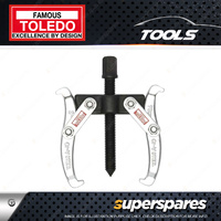 Toledo Twin Leg Mechanical Puller - 75mm Max Chrome-vanadium Steel