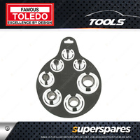 Toledo Handy 7 pcs of Air Conditioning & Fuel Line Disconnect Set