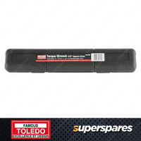 Toledo Torque Wrench 3/8" Square Drive Reversible 24 Tooth Ratchet Head