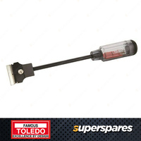 Toledo Scraper Razor Style Long Reach 280mm with stainless & Plastic Blades