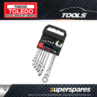 Toledo 7pc of Ratchet Wrench Set 5/16" - 3/4" SAE with Flexible Head