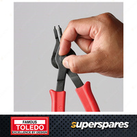 Toledo 10pc Circlip Plier Set - Quick Conversion Inc 8 pliers & 2 pick tools