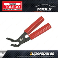 Toledo Angled Tip Relay & Fuse Plier - PVC moulded Handle 200 Length