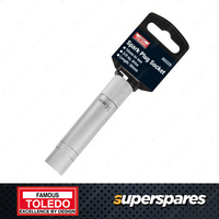 Toledo Spark Plug Socket Bi Hex 14mm Length Short 3/8" Square Drive