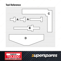 Toledo Timing Tool Kit for MINI Cooper R50 Cooper S R50-R53 ONE R50 1.6L