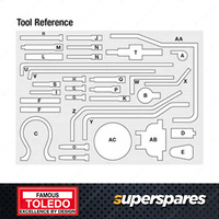 Toledo Timing Tool Kit for Peugeot 206 307 306 307 407 5008 4007 508 Partner