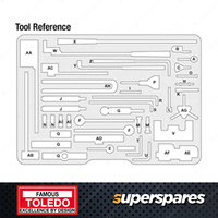 Toledo Timing Tool Kit for Audi A1 A3 A4 A5 A6 Q3 TT 1.6L 1.8L 2.0L