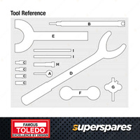 Toledo Timing Tool Kit for Volkswagen Beetle Golf Jetta Polo Scirocco Tiguan