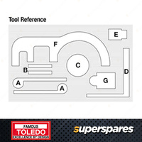 Toledo Timing Tool Kit for BMW 118d 120d 123d 220d 318d 320d 420D 640D X1 X3 X5