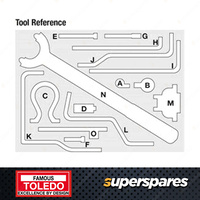 Toledo Timing Tool Kit for Peugeot 307 308 3008 406 407 4007 508 RCZ 2.0L 2.2L