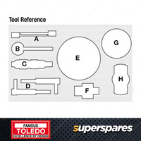 Toledo Timing Tool Kit for Audi A4 A5 A6 A7 A8 Q5 Q7 SQ5 2.7L 3.0L