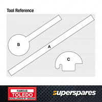 Toledo Timing Tool Kit for Drive Belt Removal Installation Kit Volvo