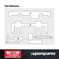 Toledo Timing Tool Kit for BMW 118i 120i E87 E88 2.0L N43B20 N46B20