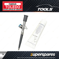 Toledo 100g Mini Push Type Grease gun with grease tube - 180mm Length