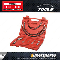 Toledo 8 Pc of Greasing Accessory Kit - Complete 8 piece kit of adaptors