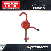 Toledo 50 - 205L Drums Rotary Drum Pump - Up to SAE 90 5L 20 Turns