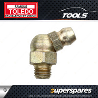 Toledo Grease Nipple Steel - 1/4" 28 SAE Taper Thread Short 65 5 Pack