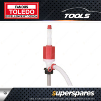 Toledo Syphon Pump - Suits 205L Drums 21L / Minute Hose Length 1212mm