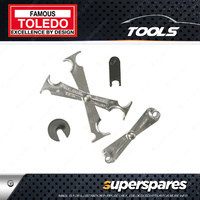 Toledo 4 pcs of A/C & Fuel Line Disconnect Tool Kit - Universal set