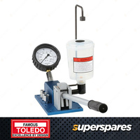 Toledo Mechanical Diesel Injector Tester 8700 PSI & 600 BAR- Aluminium Steel