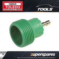 Toledo Radiator Cap Pressure Tester Adaptor - Green M44 Screw External