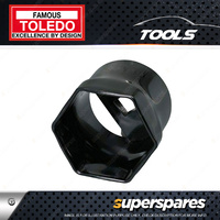 Toledo Wheel Bearing Lock Nut Socket - Hexagon 6 point 4" Square Drive