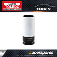 Toledo Heavy Duty Wheel Nut Socket - size of 1 1/16" Drive type 1/2"